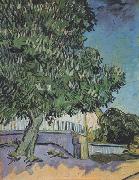 Vincent Van Gogh Chestnut Tree in Blossom (nn04) USA oil painting artist